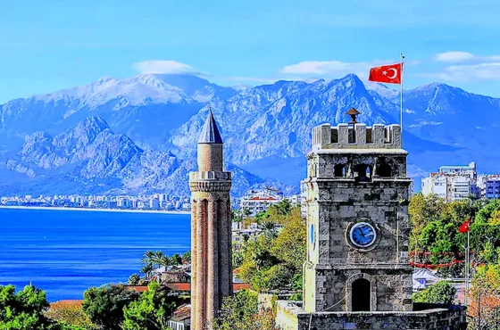 Анталья — Старый город и водопады из Кемера