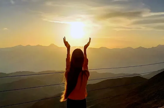 Закат — Олимпос Телеферик в Кемере