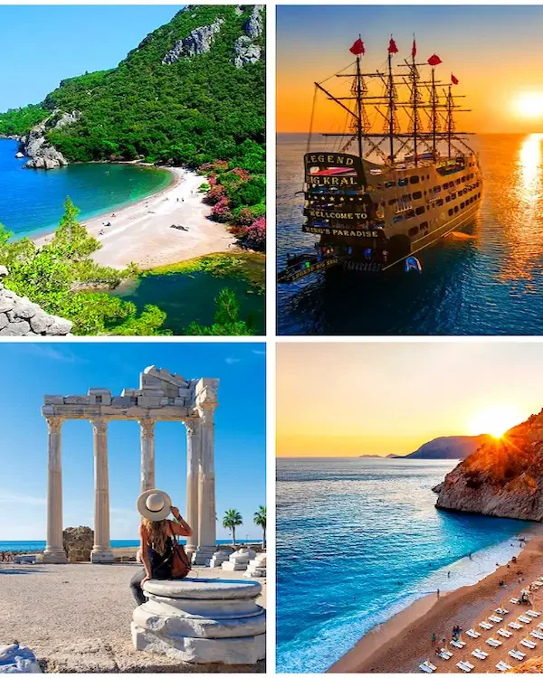 Морские путешествия вдоль побережья Турции