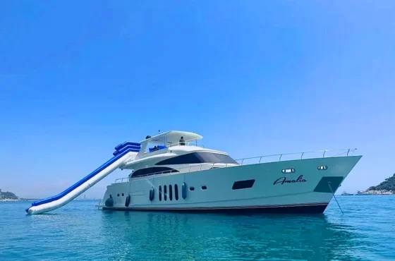 Морские прогулки — на Яхте в Кемере